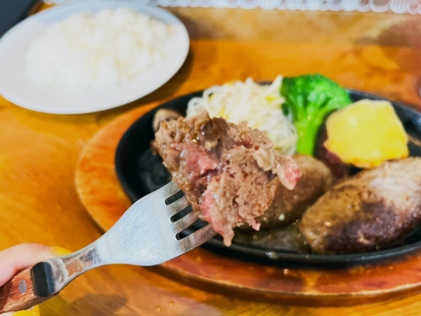 とろけるハンバーグって食べたことある?「焼肉の一休」の熊本県産黒毛和牛100%ハンバーグが最高すぎた【菊池市ランチ】