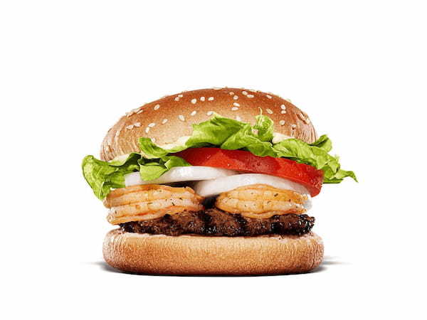 バーガーキング® が日本に本物の“エビ×トムヤム”バーガーをお届け！本格旨辛な特製トムヤムソースがガーリックシュリンプ・直火焼きビーフと相性抜群！夏にぴったり『トムヤム・シュリンプワッパー』新発売！