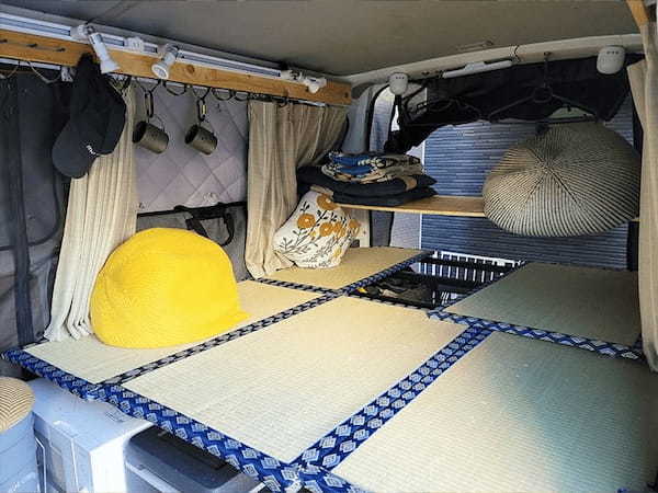 【実体験】商用ハイエースの車中泊DIY！毎年車検をラクに乗り切る工夫を紹介