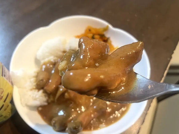 静岡のご当地グルメ「清水のもつカレー缶」を食べてみた