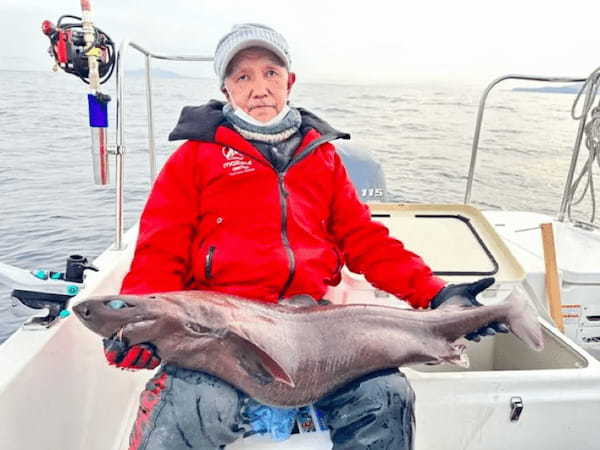 深海魚ハンター・西野勇馬さん　相模湾で2例目となるレア種「マルバラユメザメ」を釣り上げる