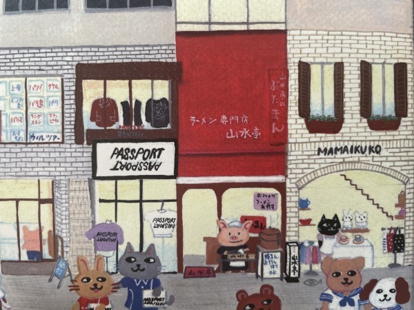 お元気ですか?今はもう熊本には居ない、熊本を愛したあなたへ。イラストレーターながたあさみさんと振り返る上通 ~作ながたあさみ「(うろ覚え)思い出の上通」~