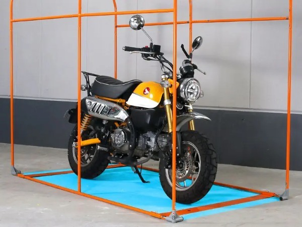 小型バイク専用の簡易ガレージが登場！「バイクガレージ 2020 4ミニ」