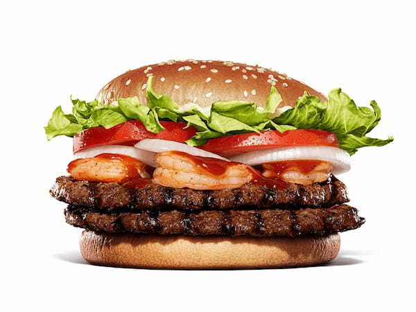 バーガーキング® が日本に本物の“エビ×トムヤム”バーガーをお届け！本格旨辛な特製トムヤムソースがガーリックシュリンプ・直火焼きビーフと相性抜群！夏にぴったり『トムヤム・シュリンプワッパー』新発売！