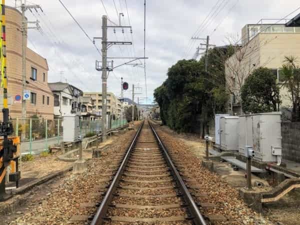 「松生町北踏切道」みてきた【西宮の踏切】