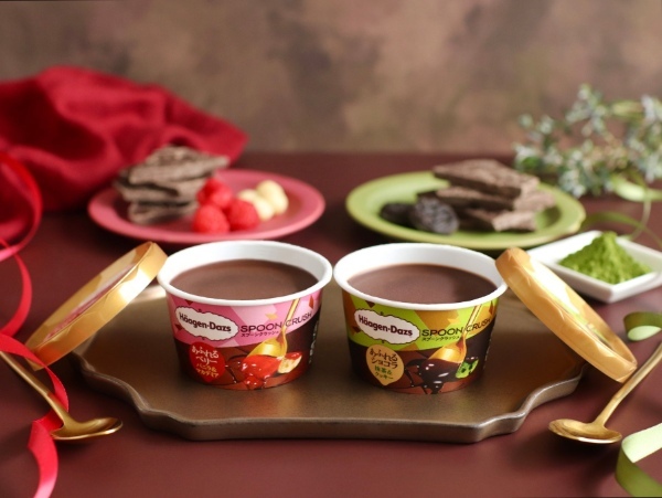 ミニカップ SPOON CRUSH（スプーン クラッシュ）『あふれるベリー バニラ＆マカデミア』『あふれるショコラ 抹茶＆クッキー』4月11日(火)より期間限定新発売！