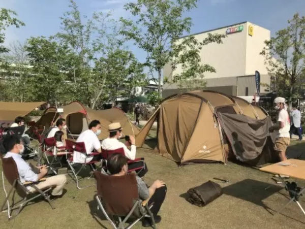 「住友不動産 ショッピングシティ 有明ガーデン」でアウトドアイベント、太陽の下で遊ぼう！