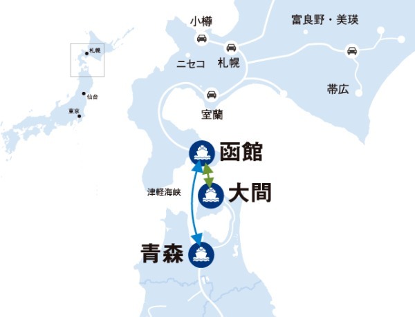 ライダーの憧れ北海道ツーリングに行くには？料金から行き方までご紹介！