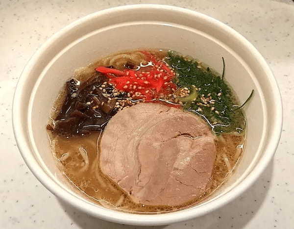 かっぱ寿司と博多だるまがコラボ　王道の「博多とんこつラーメン」を食べてきた