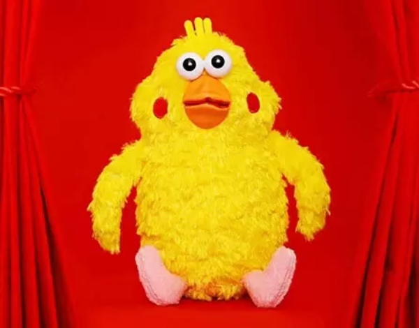 dポイントのキャラクター「ポインコ兄弟」そっくりのぬいぐるみポーチ
