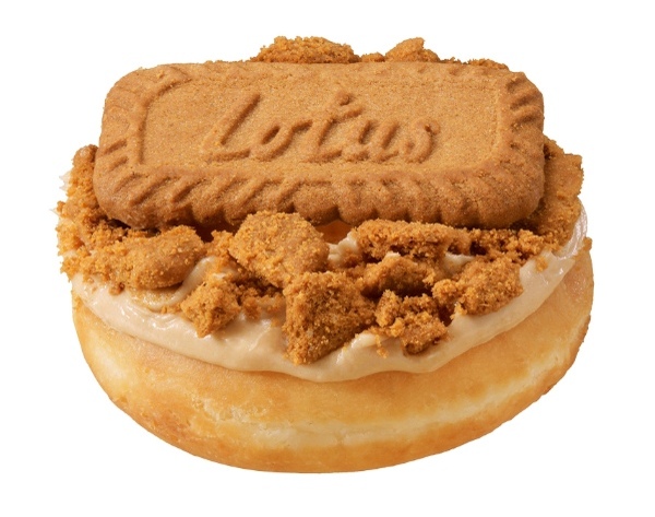 90年愛され続ける「ロータス ビスコフ」との夢の共演が再び！『KRISPY KREME with LOTUS BISCOFF』2023年3月8日（水）より期間限定発売