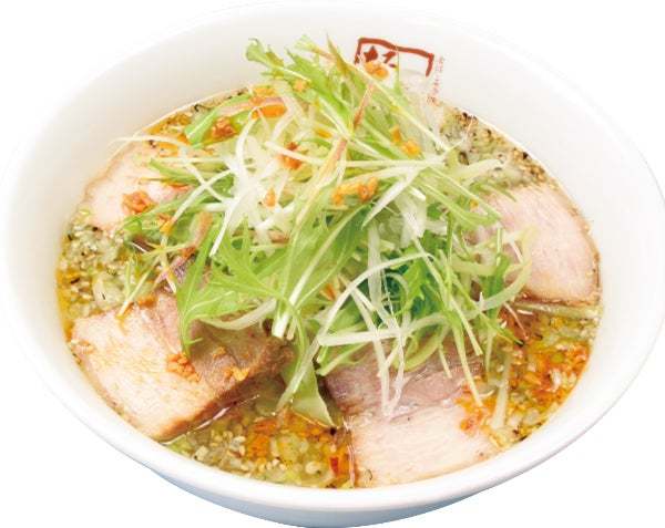 SNS総選挙第１位！人気の塩ラーメン　香味ラー油でピリリと旨い『ピリ辛香ばし塩ラーメン』焦がしねぎがふわっと香る期間限定メニュー　4月11日より