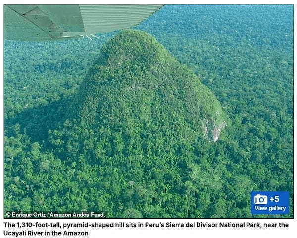 超古代文明の証拠？アマゾンの密林にそびえる400m級“人工ピラミッド”疑惑！地元部族が崇める聖山「セロ・エル・コノ」の正体とは？