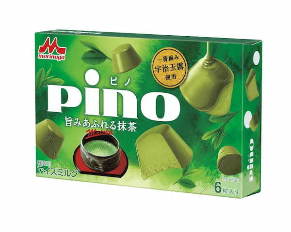口の中いっぱいにあふれる抹茶の旨み「ピノ 旨みあふれる抹茶」