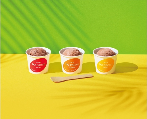 LOTTE DO Cacao STORE 初のアイスメニューが期間限定で登場。産地の特長を味わう“高カカオアイス”を自分好みのカスタマイズで楽しめる！7月14日（金）より提供開始！
