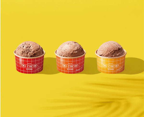 LOTTE DO Cacao STORE 初のアイスメニューが期間限定で登場。産地の特長を味わう“高カカオアイス”を自分好みのカスタマイズで楽しめる！7月14日（金）より提供開始！