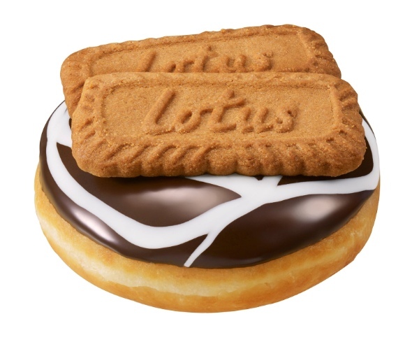 90年愛され続ける「ロータス ビスコフ」との夢の共演が再び！『KRISPY KREME with LOTUS BISCOFF』2023年3月8日（水）より期間限定発売