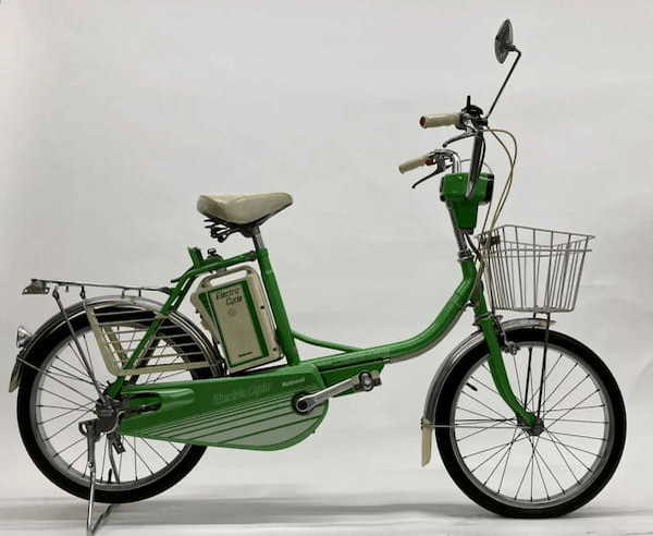 パナソニックの電気自転車1号機が未来技術遺産に認定「Electric Cycle DG-EC2」