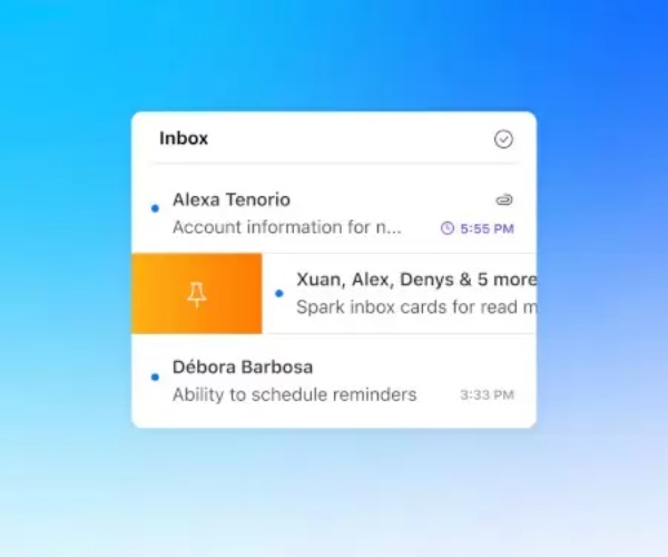 GmailやOutlookのメールも一括管理！スマホで手軽に操作できるメーラー「Spark」で快適なメール管理を