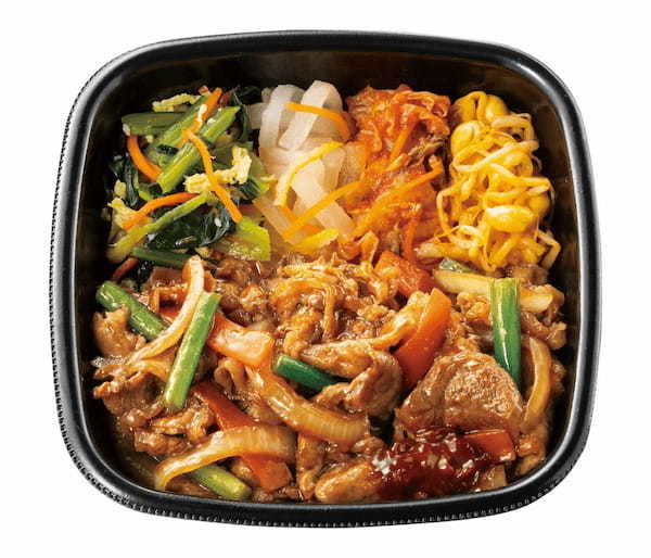 「ほっともっと」人気のアジアングルメが続々登場!第1弾は選べる2種の“旨辛”韓国料理『野菜が摂れるビビンバ』550円 『ヤンニョムチキン&カルビ焼肉弁当』540円 4月4日(火)より全国で発売