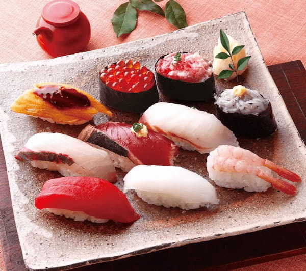春の到来を告げる寿司ネタ「真鯛」「しまあじ」など　全国からお届け！　柿家すし「旬の寿司 春」新発売