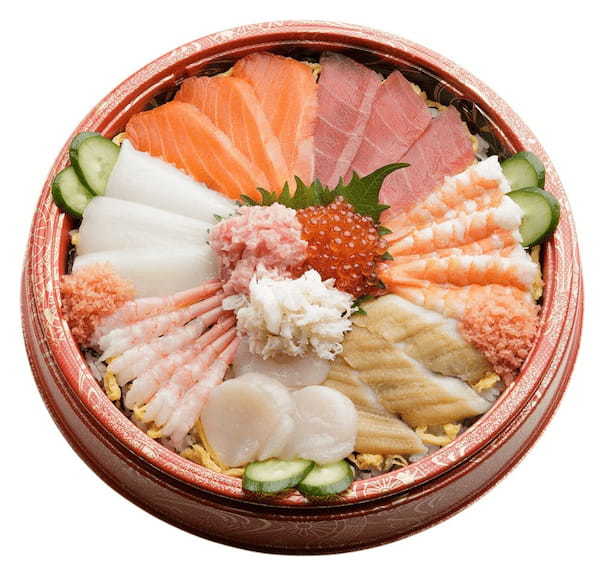 おいしさ満開！“ハレの日”にぴったりなちらしすしが今年も登場！2～3人前と1人前、お好きなサイズが選べる！