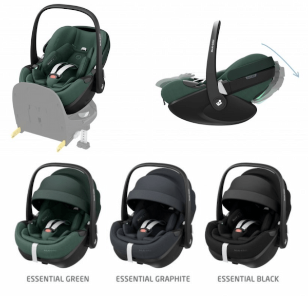 世界初。チャイルドシートに新発想の「スライド」技術を搭載したMAXI-COSI(マキシコシ)『360PRO FAMILY』発売