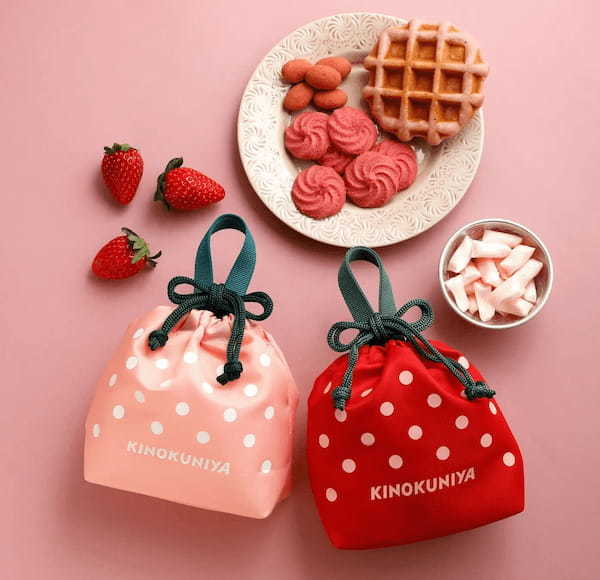 いちごをイメージしたスイーツバッグが新登場。1月20日より販売開始~春を呼ぶ華やかスイーツバッグ~