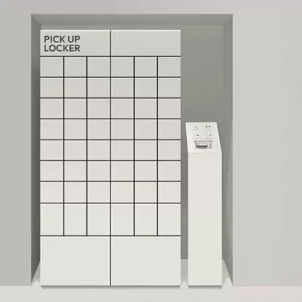 JINS、日本初の「メガネのセルフ受け取り用ロッカー」を展開