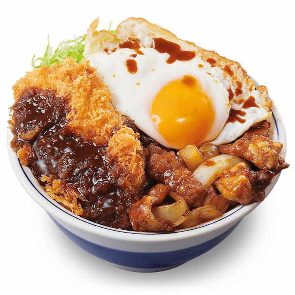 【正統派】一度に食べたいを叶えます「ホル玉とロースカツの合い盛り」とんかつ専門店かつやに新登場！