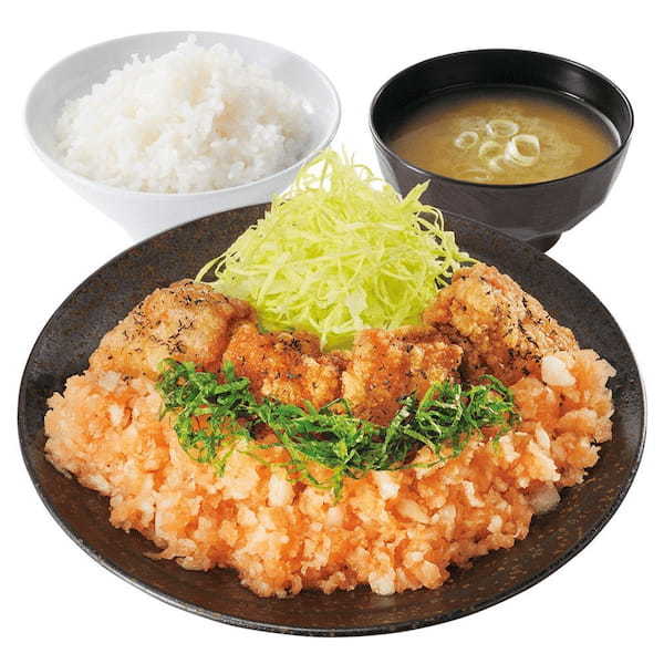 【春の便り】ご要望にお応えして「梅おろしからあげ定食」がからやまで販売開始！