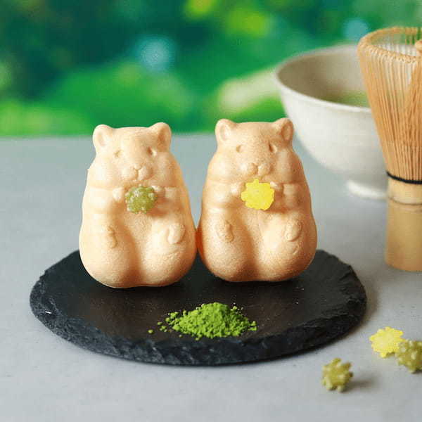 京都発!可愛すぎるお菓子「ハムスターモナカ」の抹茶バージョンが4月25日(火)よりオンラインショップと店頭で販売