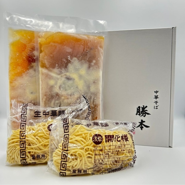 名店「銀座 八五」の原点「中華そば勝本」冷凍テイクアウトシリーズの新商品を4/6に販売開始!