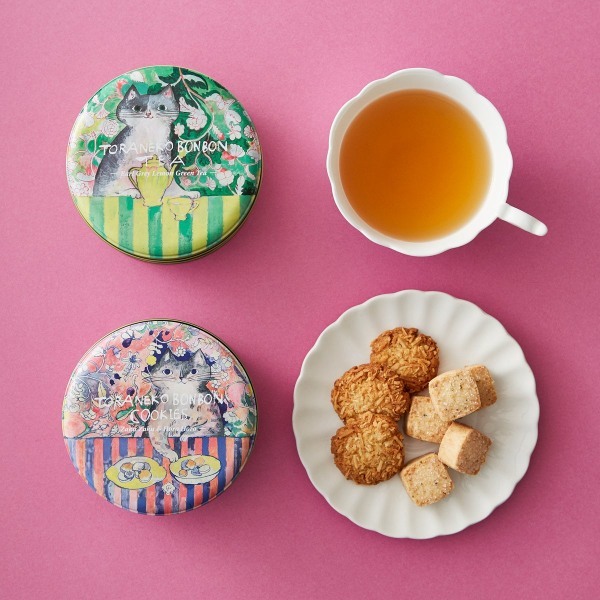 【Afternoon Tea】可愛いクッキー缶など春らしいパッケージで新登場！桜、フランボワーズ香るグリーンティーや苺やレモンの新作バターサブレも