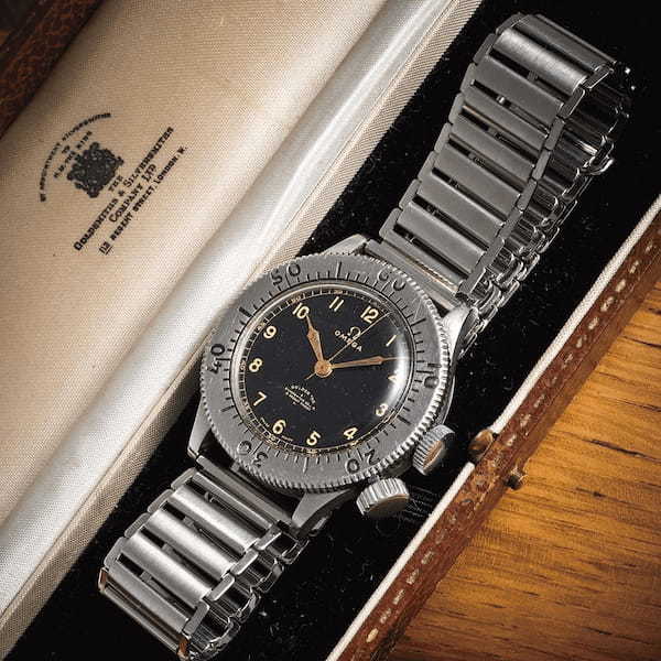【バンブー付きで6万円台】「オンタイム・ムーヴ」限定仕様、オメガ、ロンジンが製造した40年代パイロット時計を軍用ブレスで再現!