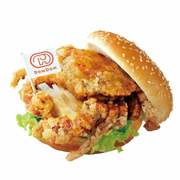 ドムドムハンバーガー「丸ごと!!カニバーガー」再販売決定！新しい味も誕生！