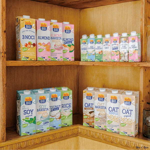 ビオセボン　累計販売数４５万本（※１）突破！イソラビオから「オーガニックシリアルドリンク３種のナッツ」が新登場