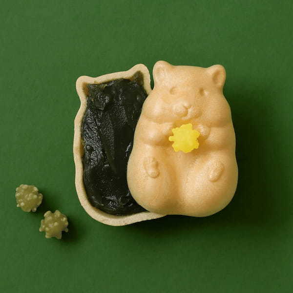 京都発!可愛すぎるお菓子「ハムスターモナカ」の抹茶バージョンが4月25日(火)よりオンラインショップと店頭で販売