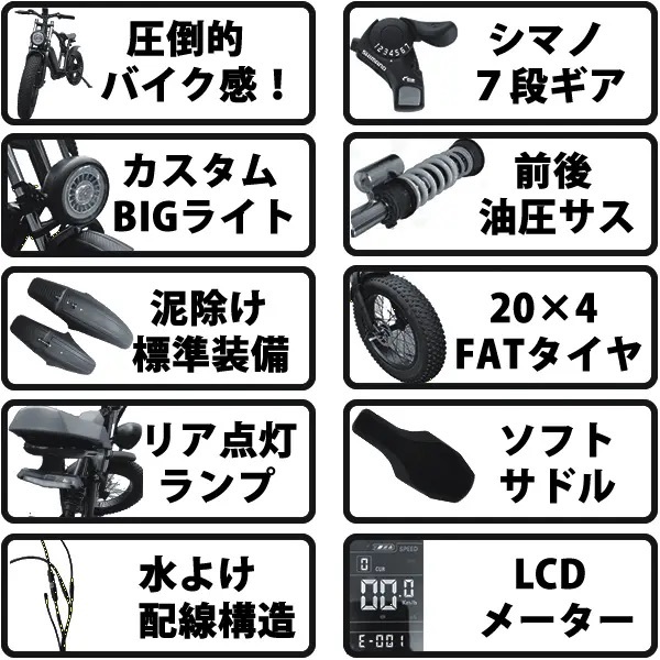 男ならイカつくいこうや。圧倒的な存在感で街乗り優勝でしょ