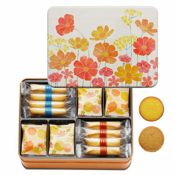 秋の陽気を感じる花々をあしらった季節限定のクッキー缶「カドー ドゥ ロートンヌ」9月1日(金)より発売~ご好評につき、日比谷花壇とのコラボ企画プレゼントキャンペーンも実施!~