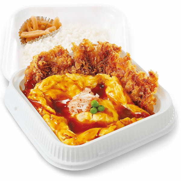 【ふわとろ玉子】たっぷり甘酢餡「天津飯チキンカツ」とんかつ専門店かつやに新登場!