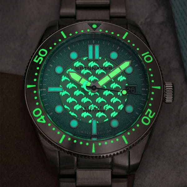 【時計でイルカの保護を支援!?】イタリアの時計ブランド「スピニカー」限定モデル