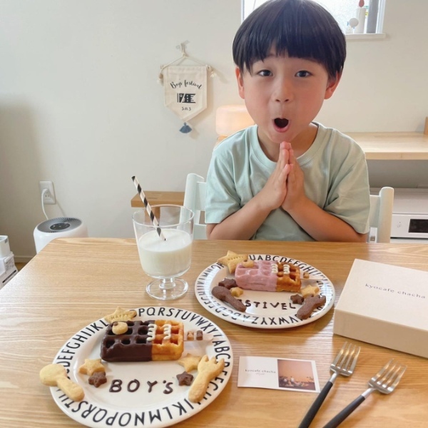 【キッズ専用】2023年のこどもの日は、体験型スイーツで節句のお祝い!作って、見て、食べて楽しい♪子供と一緒に、お絵かきデコ京ワッフルBOX◎4/21(金)〜販売開始
