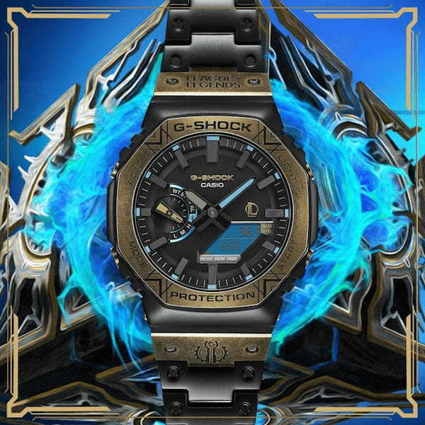 【電撃コラボ、G-SHOCK×「リーグ・オブ・レジェンド」】人気キャラクター“ジンクス”をモチーフにしたモデルもラインナップ