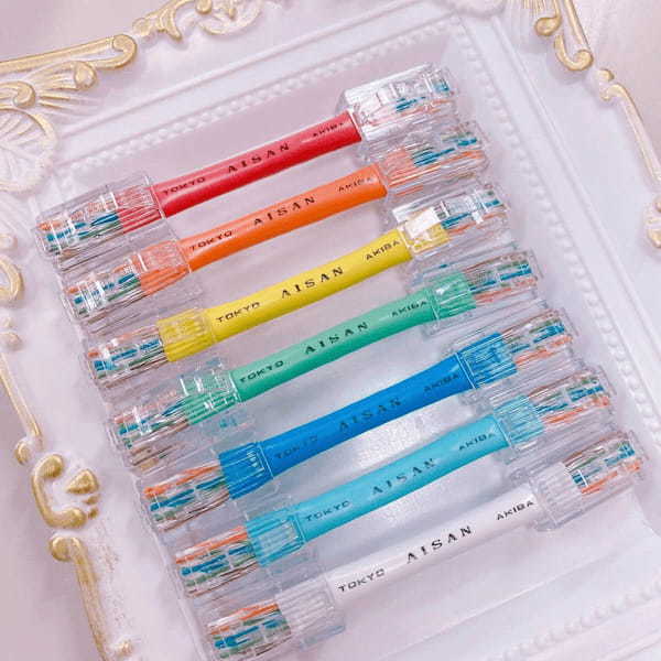 【月30本も売れてる!!】電気屋さんの「LANケーブルキーホルダー」が話題 – 導通チェックOK
