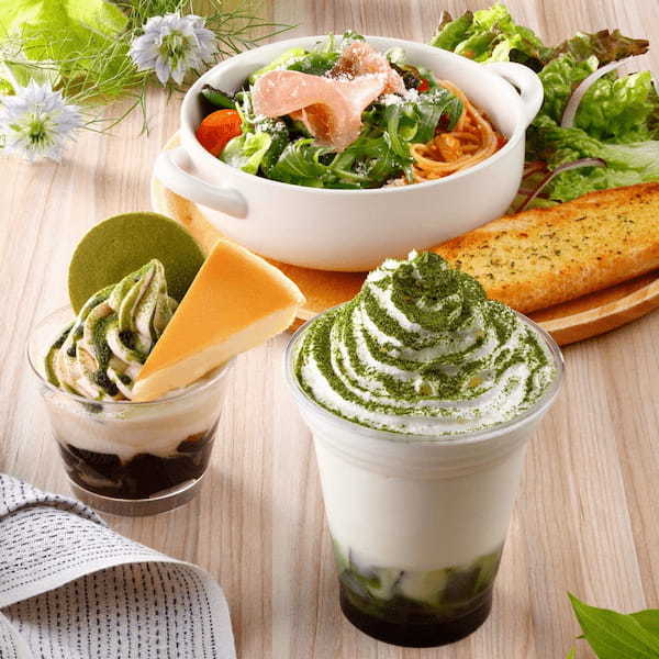 抹茶の爽やかな香りを楽しむ贅沢スイーツが新発売！抹茶×チーズの新作スイーツが期間限定でカフェに登場
