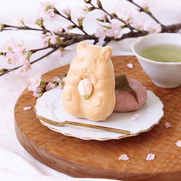 春限定！可愛すぎるお菓子「ハムスターモナカ」の桜餡バージョンが2月24日(金)よりオンラインショップと店頭で販売