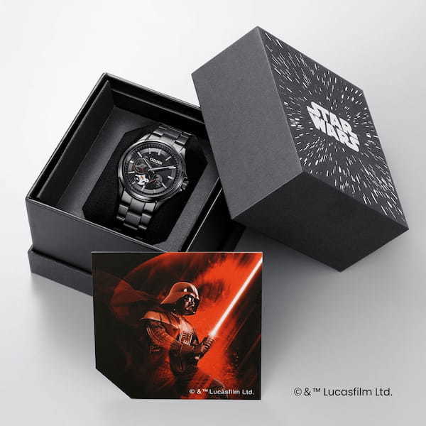 【争奪戦勃発!? 500本限定】シチズン コレクションに“ダース・ベイダー”モデルが登場