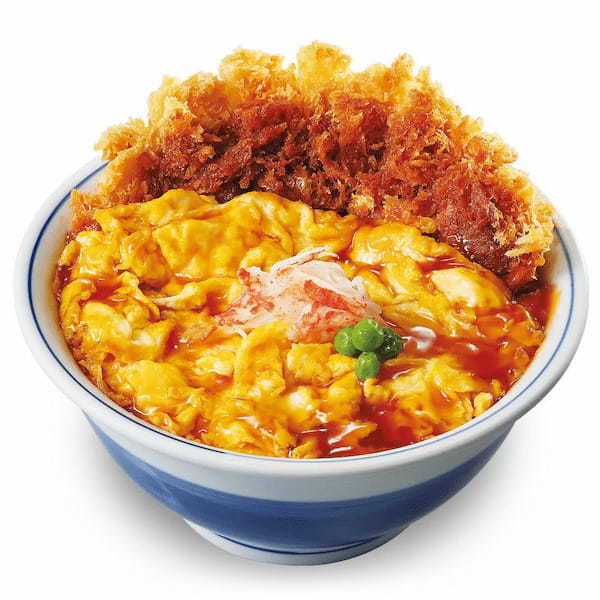 【ふわとろ玉子】たっぷり甘酢餡「天津飯チキンカツ」とんかつ専門店かつやに新登場!