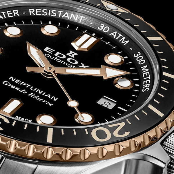 【あの人気ダイバーズウオッチが20%減量に成功!?】EDOX(エドックス)の “ネプチュニアン”から小さく軽く、進化した新作発売